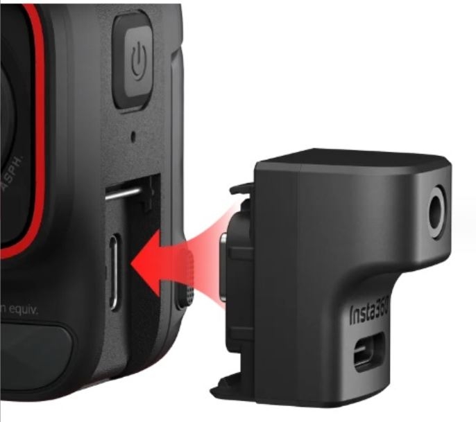 Adapter bộ chuyển đổi mic dành cho Insta360 Ace Pro / Ace Pro 2