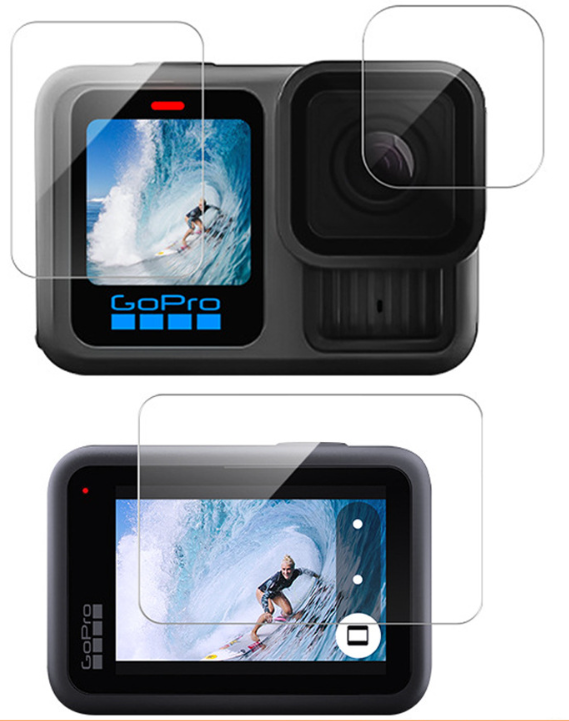 Cường Lực Màn Hình Gopro Hero  12 11 10 9 8 7 6 5 Black