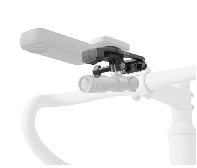 Phụ kiện gắn Ghi đông xe đạp gắn Insta360 X4 X3 X2 tích hợp đồng hồ  dễ dàng chắc chắn