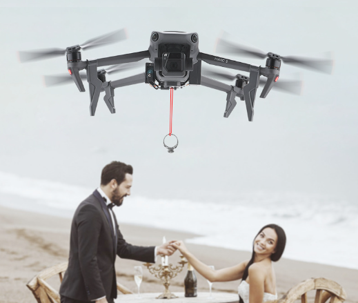 Bộ thả đồ Flycam DJI Mavic 3 Air 3 dùng cảm biến ánh sáng thả đồ