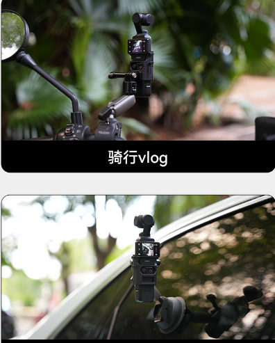 Khung bảo vệ Telesin Osmo Pocket 3 thao tác nhanh hỗ trợ gắn phụ kiện đèn mic