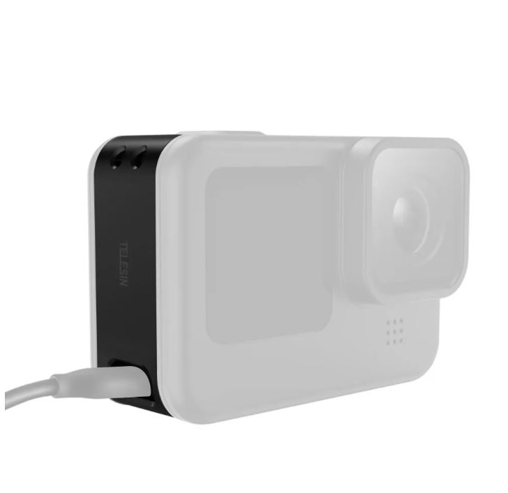 Nắp pin TELESIN tích hợp cổng sạc Type-C cho GoPro Hero 9 10 11 12 13 Black