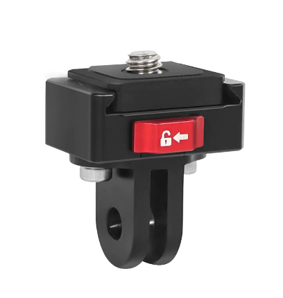 Ngàm CNC thao tác nhanh cho Actioncam Gopro Insta360 Osmo Action chắc chắn