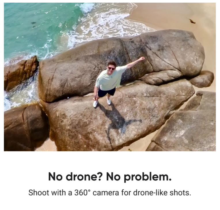 GẬY INSTA360 CARBON FIBER 3 MÉT -  Insta360 3m 9.8ft Extended Edition Selfie Stick