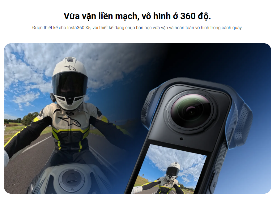 X5 Mic Windshield - Phụ kiện lọc tiếng gió ồn cho Insta360 X5