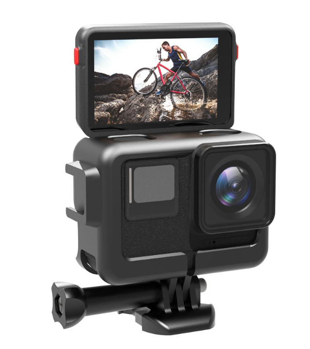 Khung bảo vệ Insta360 Ace / Ace Pro có ngàm gắn mic đèn