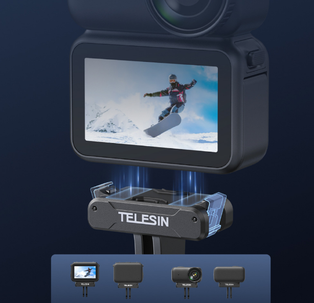 Đế nam châm TELESIN Osmo 360 Action 5 4 3 Osmo nano