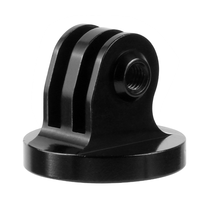 Mount tròn CNC gắn Tripod ren 1/4 cho Actioncam