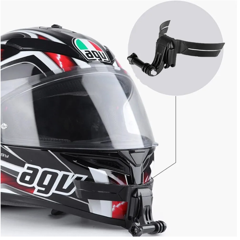 Bộ Mount dán cằm nón gắn camera hành trình nón bảo hiểm fullface