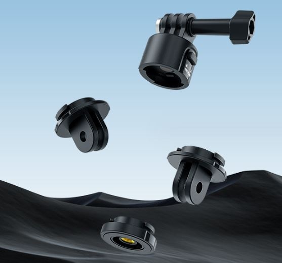 Bộ Thao Tác Nhanh Telesin Gắn ActionCam Gopro Insta360 hít nam châm mạnh mẽ