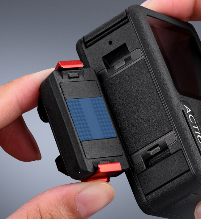 Ngàm mở rộng DJI Osmo Action 5 pro 4 3 gắn đèn mic tiện lợi