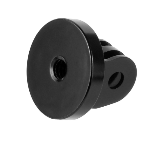 Mount tròn CNC gắn Tripod ren 1/4 cho Actioncam