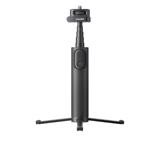 Gậy 2in1 gấp gọn tích hợp remote Insta360 X4 kéo dài 58cm có chân đứng