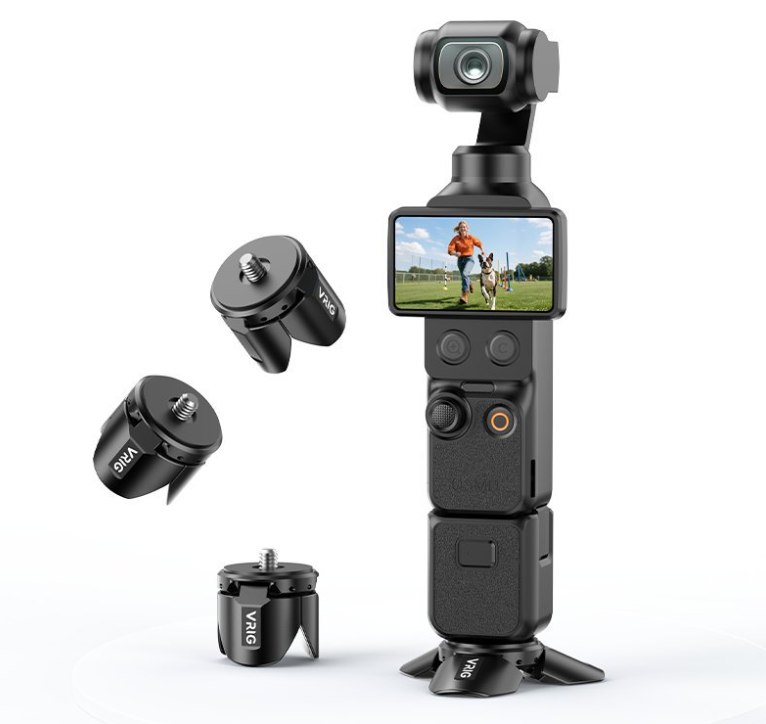 Chân đế Vrig gấp gọn Pocket 3 4 Luna siêu tiện lợi hít nam châm