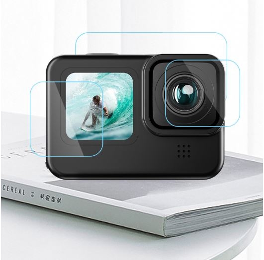 Cường Lực Màn Hình Gopro Hero  12 11 10 9 8 7 6 5 Black