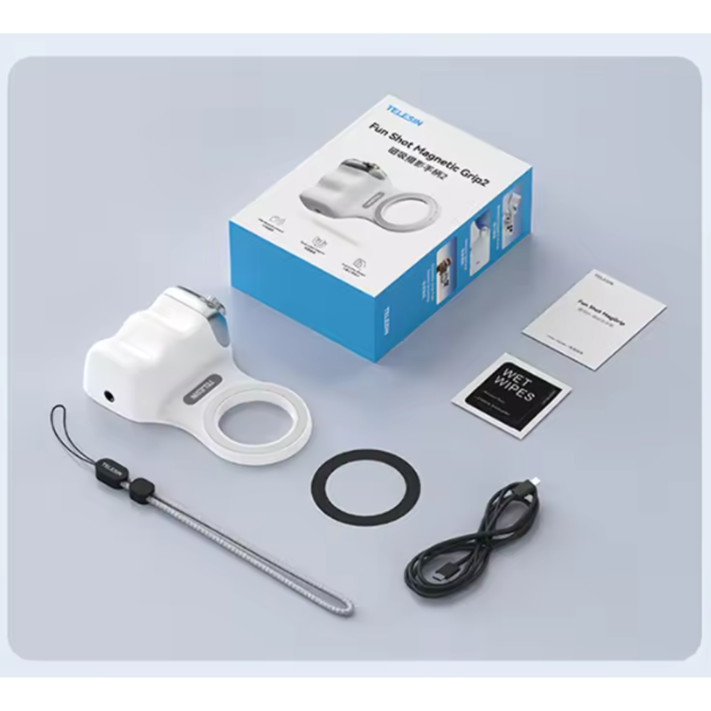 Tay cầm 2.0 Bluetooth hỗ trợ Iphone quay phim chụp hình dễ dàng ổn định