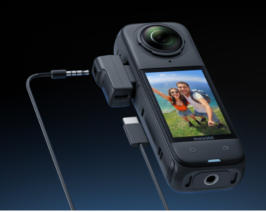 Adapter Mic Insta360 X4 - Bộ chuyển đổi mic cho Insta360 One X4 - Chính Hãng