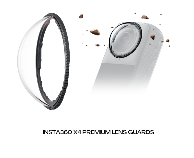Lens Guards Standard/Premium Insta360 X4 bảo vệ chống trầy dễ dàng tháo lắp