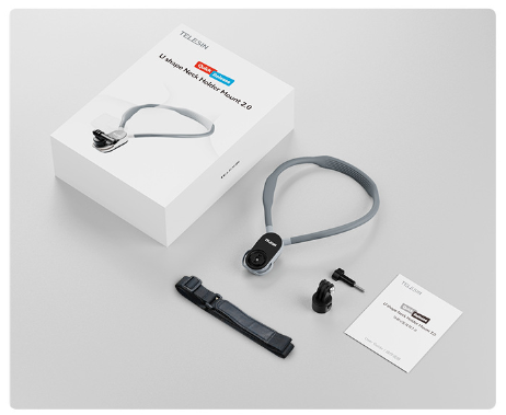 Vòng đeo cổ Quick Release 2.0 gắn Gopro Insta360 Ace Pro ActionCam , Điện Thoại