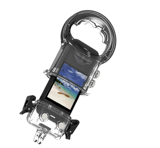 Insta360 One X3 Dive Case Chính Hãng - Phụ kiện chống nước bơi lặn cho Insta360 One X3