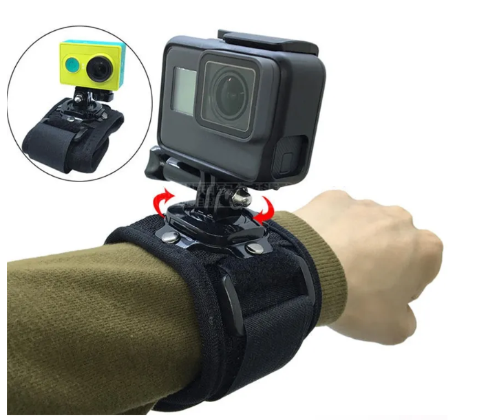 Dây đeo tay xoay được 360 độ cho Gopro, Action camera