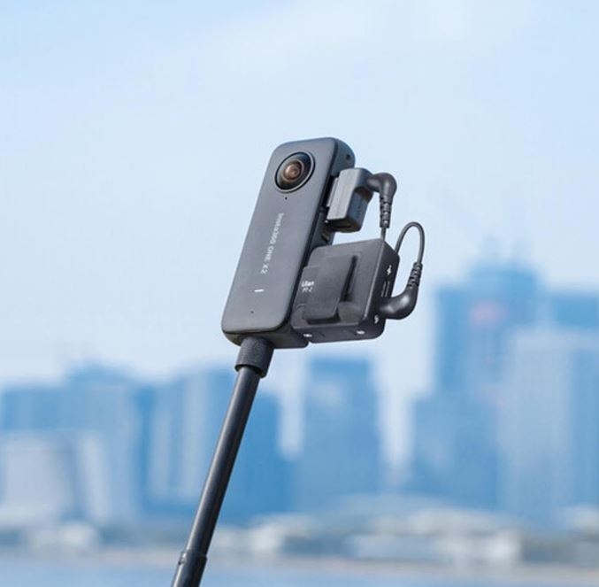 Ngàm Cold Shoe PT-20 Tàng Hình Kèm Adapter Insta360 One X2 X3 X4 chuyên dụng cho Mic Rode Wireless go Mic