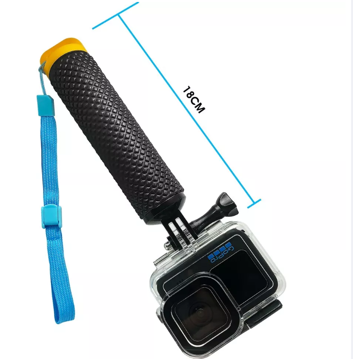 Tay cầm phao nổi cho GoPro Hero 12 11 10 9 8 7 6 5 4 Black