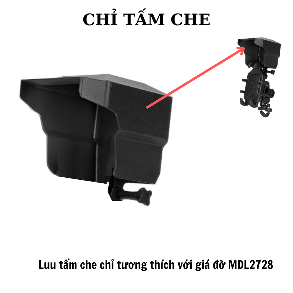 Giá đỡ điện thoại chống rung MOTOWOLF MDL 2827