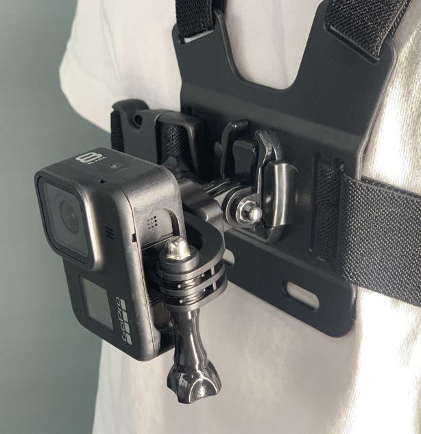 Mout xoay dọc Gắn Gopro có thể chỉnh được 0 - 360 độ