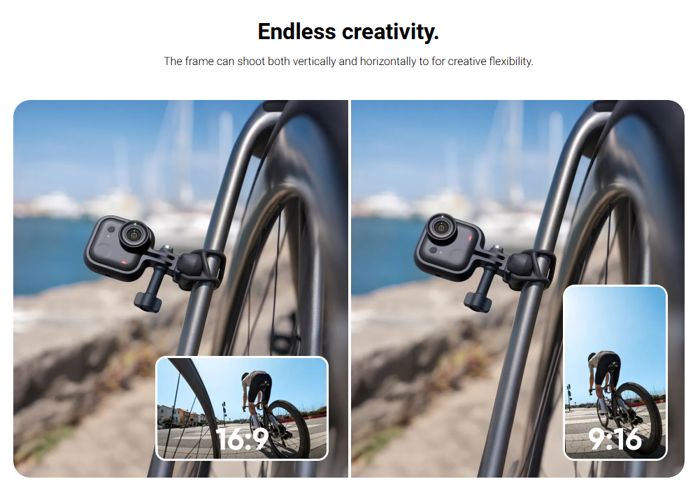 GO Ultra Action Mount - Khung hỗ trợ gắn phụ kiện cho Insta360 Go Ultra