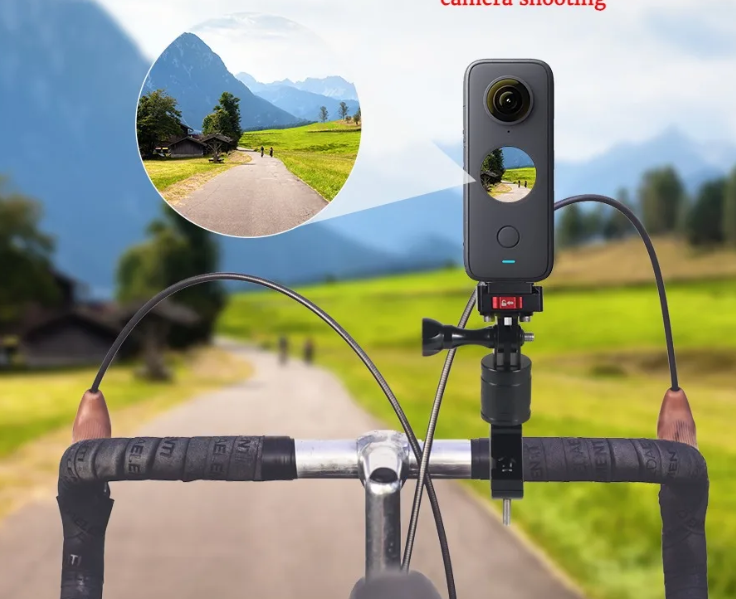 Ngàm CNC thao tác nhanh cho Actioncam Gopro Insta360 Osmo Action chắc chắn