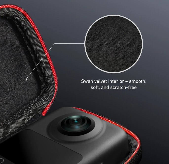 Túi Mini cho DJI Osmo 360 bảo vệ toàn diện tránh va đạp trầy xước