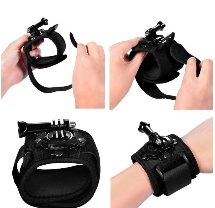 Dây đeo tay xoay được 360 độ cho Gopro, Action camera