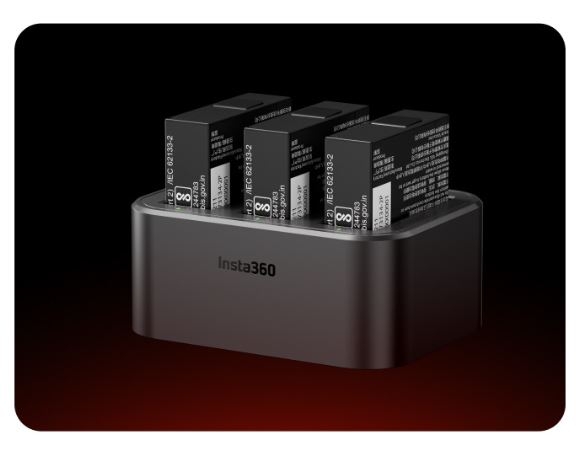 Pin và Dock sạc nhanh dành cho Insta360 Ace/Ace Pro 2 - Hàng Chính Hãng