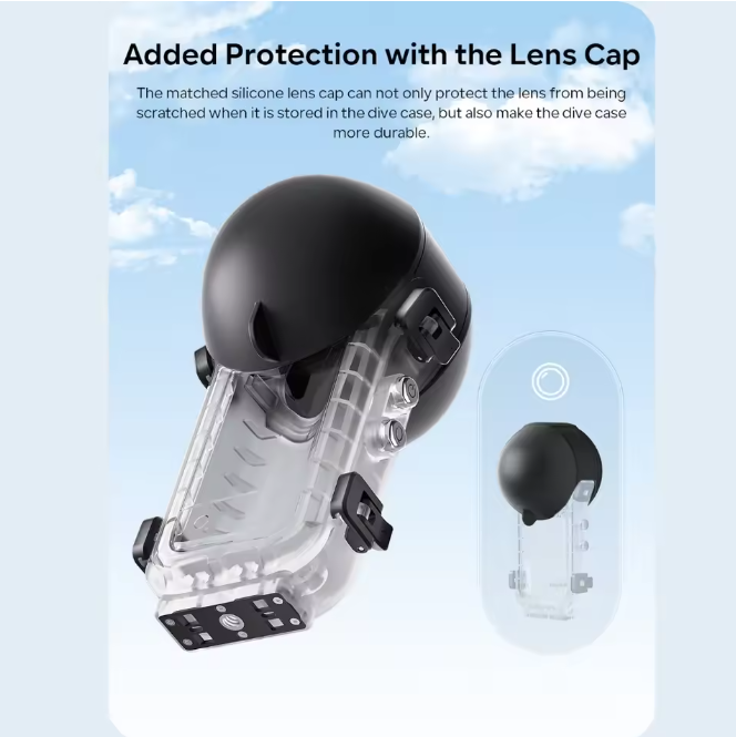 Khung chống nước aMagisn Insta360 X4 lặn sâu chống nước bảo vệ Camera
