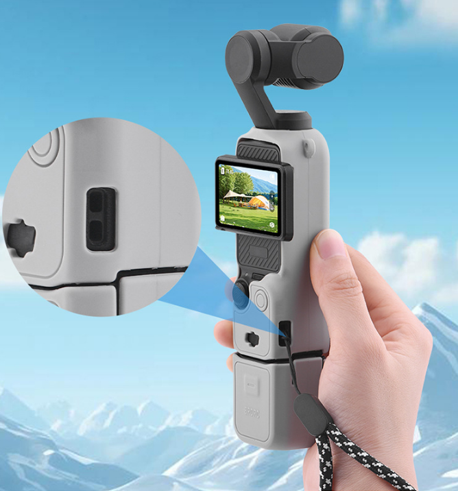 Silicon bảo vệ Osmo Pocket 3 đủ màu sắc chống rơi trầy máy