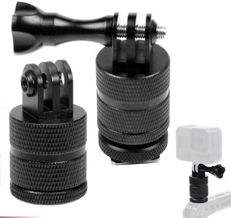 Khớp kim loại xoay 360 độ gắn máy quay GoPro ActionCam