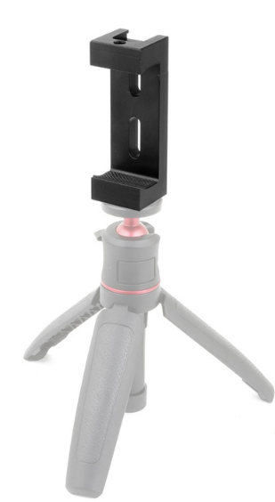 Kẹp diện thoại nhôm CNC cực kì chắc chắn hỗ trợ ốc 1/4 và 3/8