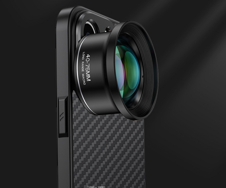 Ốp lưng Iphone tích hợp Ren 17mm hỗ trợ điện thoại gắn lens, ống kính hỗ trợ 17mm