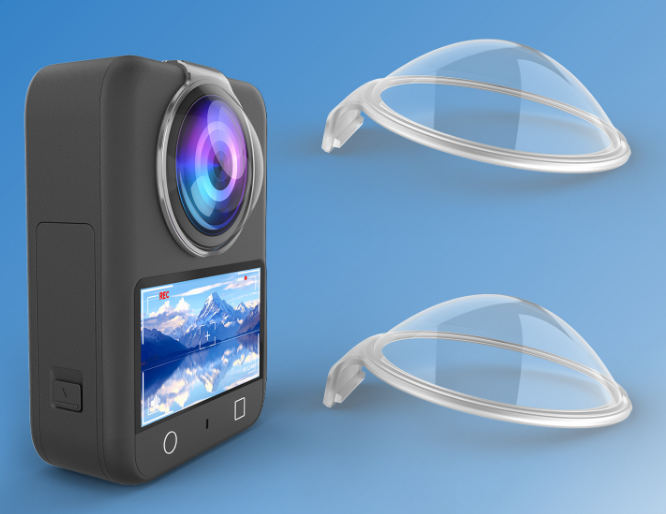 Lens nhựa bảo vệ Dji Osmo 360 chống trầy xước lens