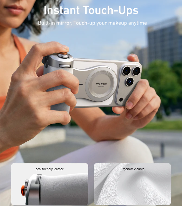 Báng tay cầm chuyên nghiệp Iphone 12 -17 Series hợp kim nhôm cao cấp