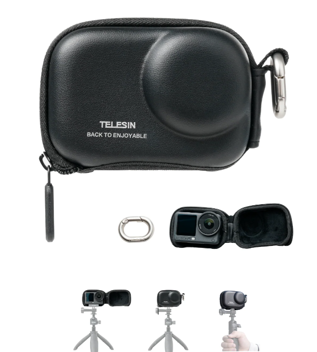 Túi Mini Telesin DJI Action 6 đựng vừa vặn bảo vệ chống sốc
