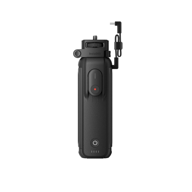 FOMO Power Handle Insta360 X5 X4 - Tay cầm sạc 6100mAh tích hợp Remote gấp gọn
