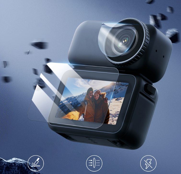 Miếng dán Telesin bảo vệ DJI Osmo Nano chống trầy xước màn hình camera