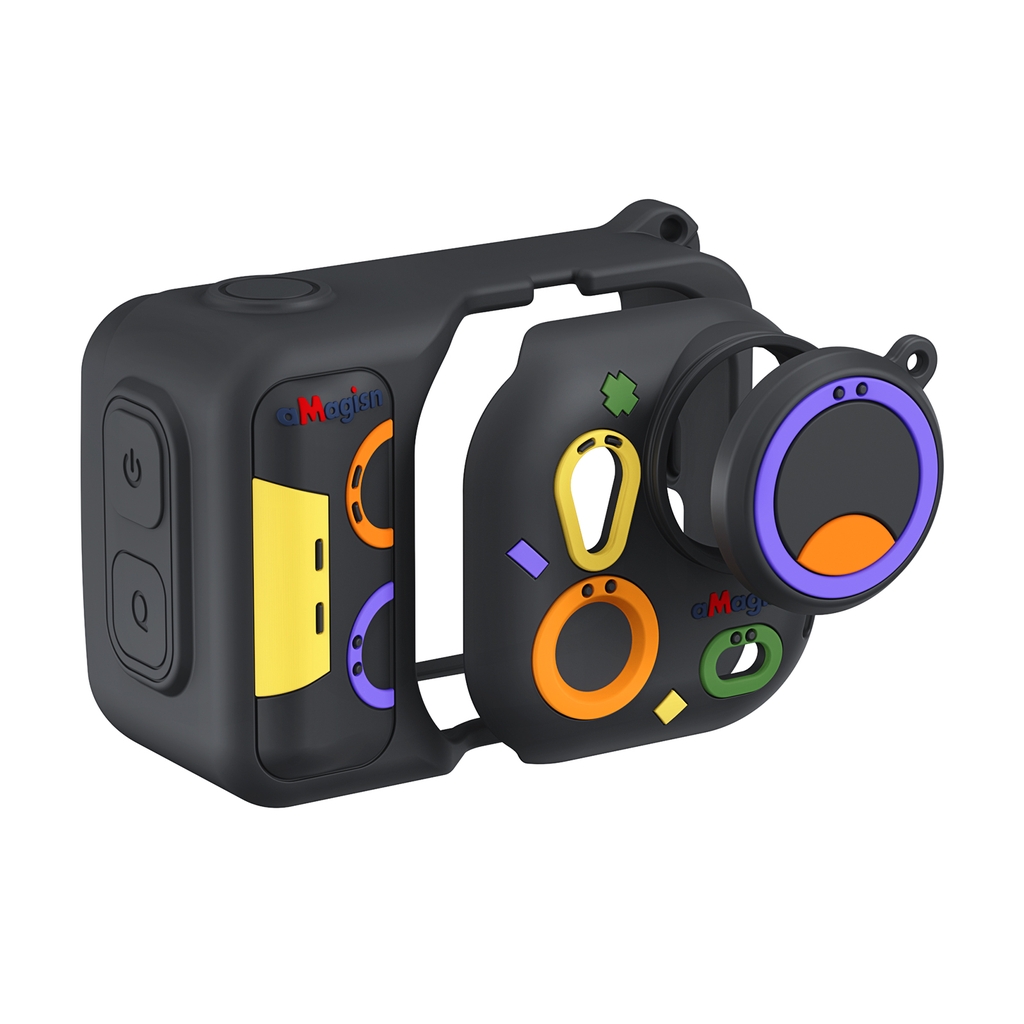 Silicon aMagisn cho Insta360 Go Ultra bảo vệ camera màn hình màu sắc vui nhộn