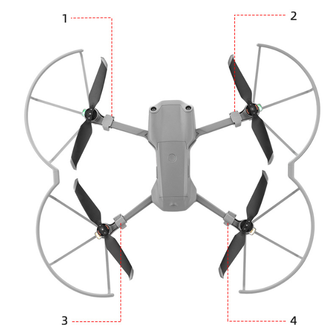 Vòng BRDRC bảo vệ cánh quạt cho DJI Air 2 / 2S /  Air 3 chống va đập tháo lắp dễ dàng