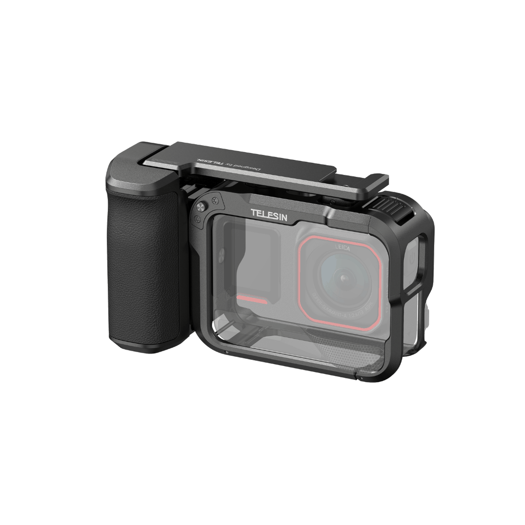 StreetGrip Kit TELESIN cho Insta360 Ace Pro 2 / Pro- Tay cầm hỗ trợ chụp hình đường phố nghệ thuật