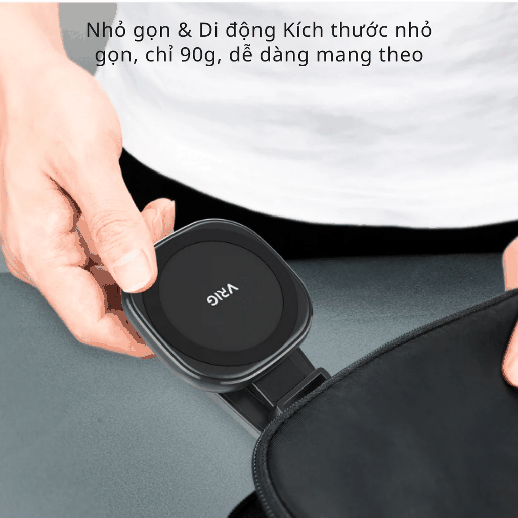 Giá đỡ Vrig MG 03 hít Magsafe điện thoại gắn tripod máy ảnh có ngàm gắn đèn mic