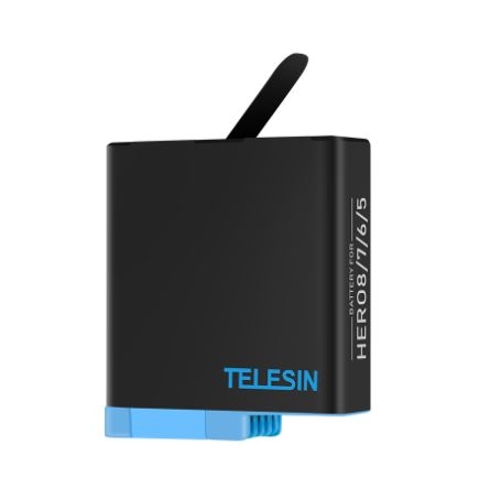 Hộp Sạc và Pin TELESIN GoPro Hero 5 6 7 8 BLACK