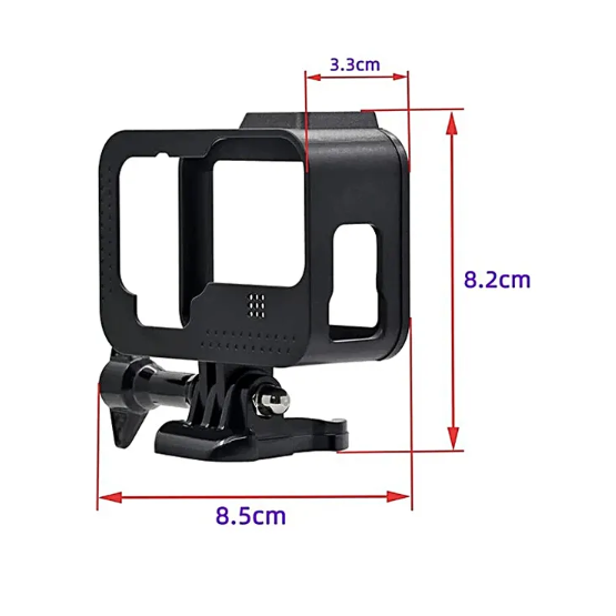 Khung frame nhựa bảo vệ cho Gopro Hero 9 10 11 12 Black